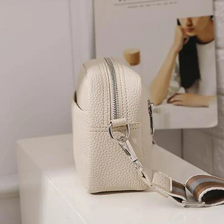 Nora™Elegancka kremowa torba codzienna