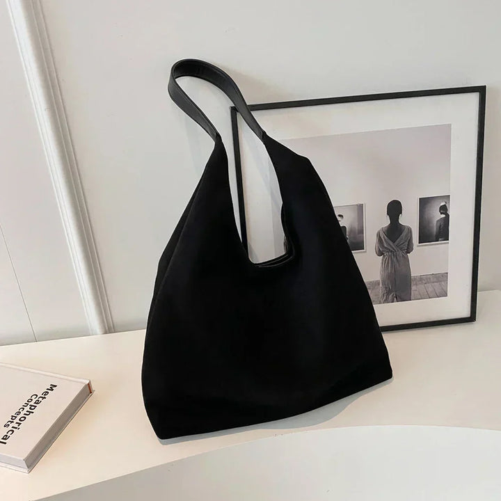 Freja™ – Elegancka, miękka torebka na ramię w zamszowym stylu