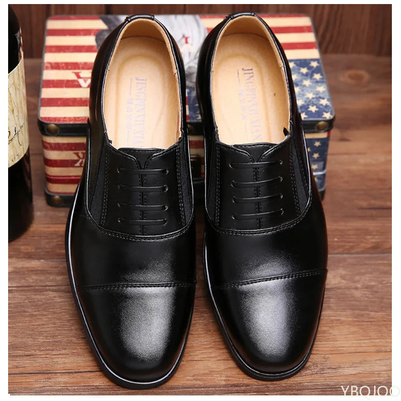 ENZO™ | Eleganckie Męskie Buty Skórzane od Eliza©