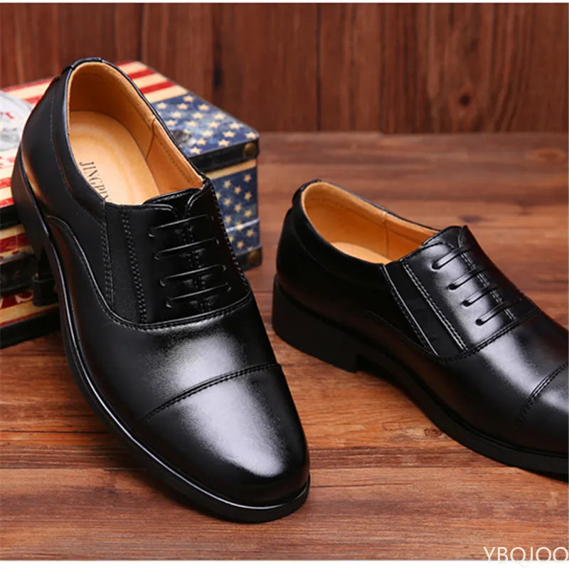 ENZO™ | Eleganckie Męskie Buty Skórzane od Eliza©