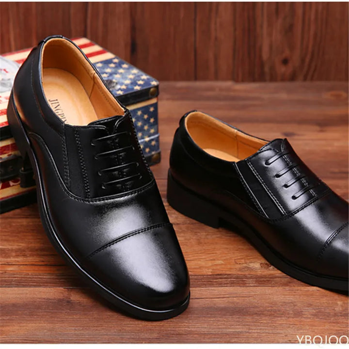 ENZO™ | Eleganckie Męskie Buty Skórzane od Eliza©