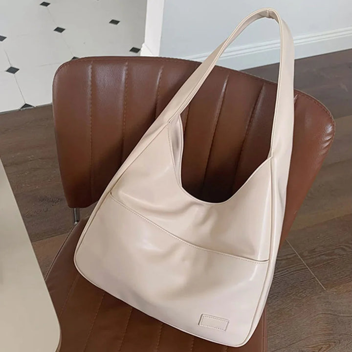 Liv™ - Luźna torba hobo w stylu skórzanym