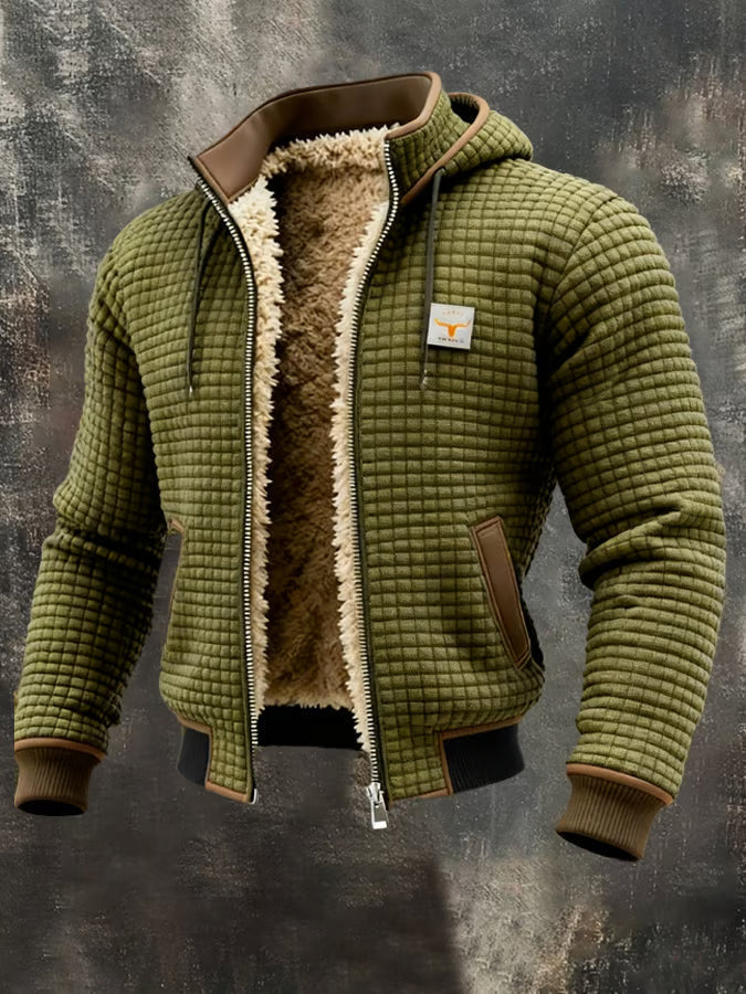 Patryk | Ciepła męska kurtka retro outdoor