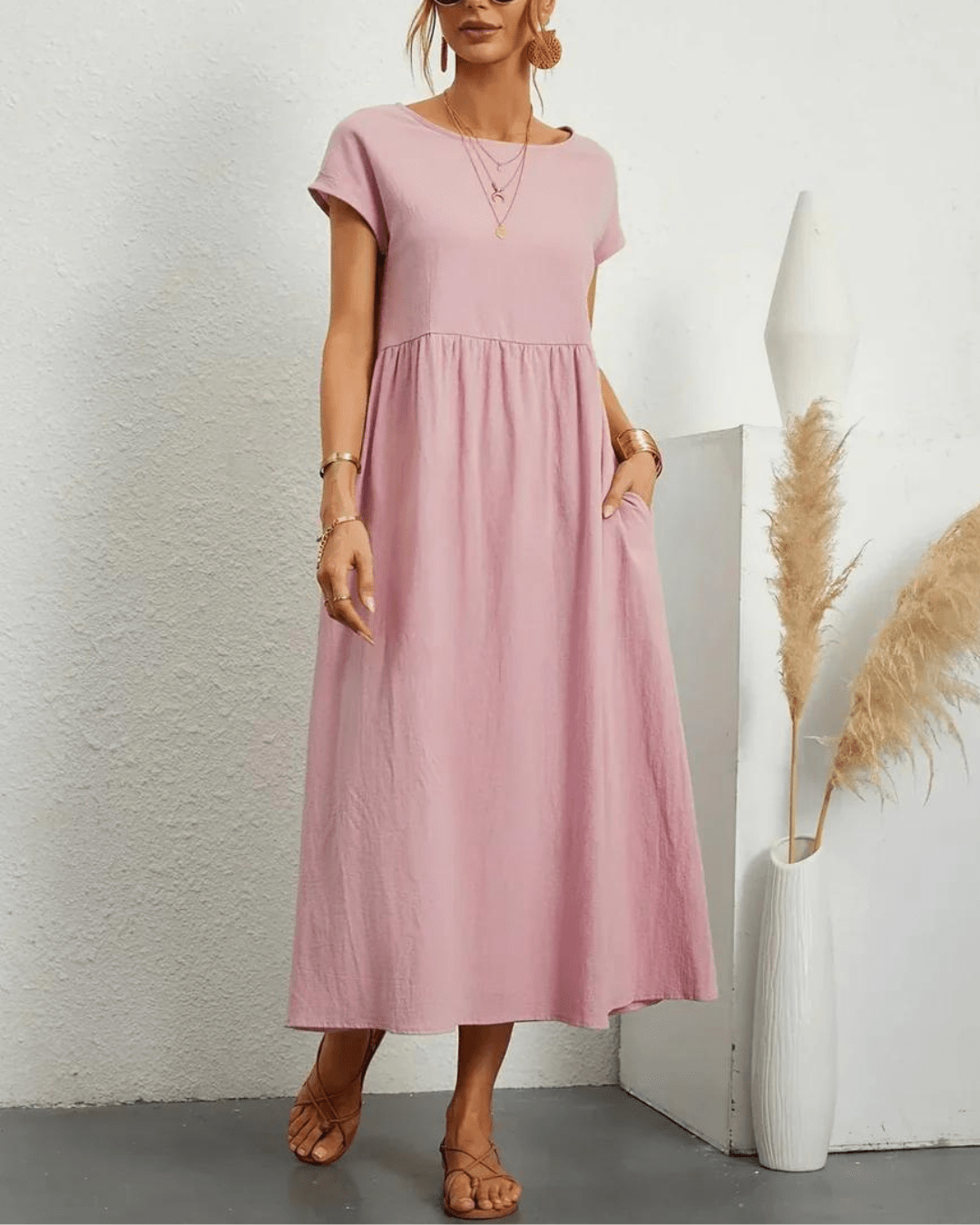 Anna™ | Wygodna i stylowa sukienka letnia