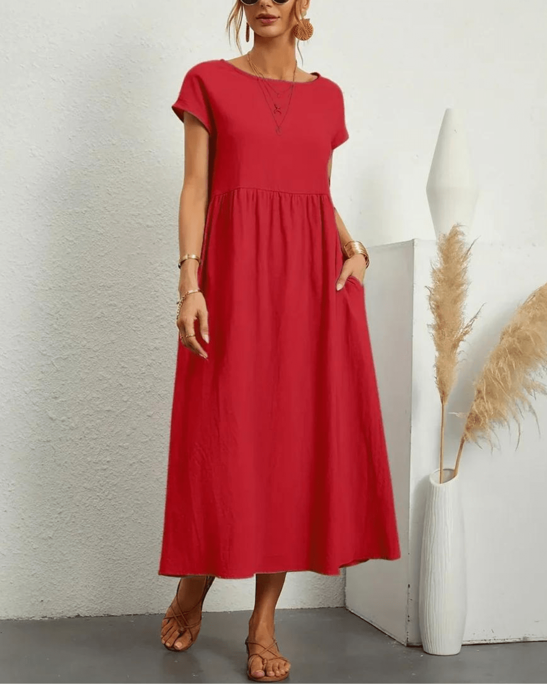 Anna™ | Wygodna i stylowa sukienka letnia