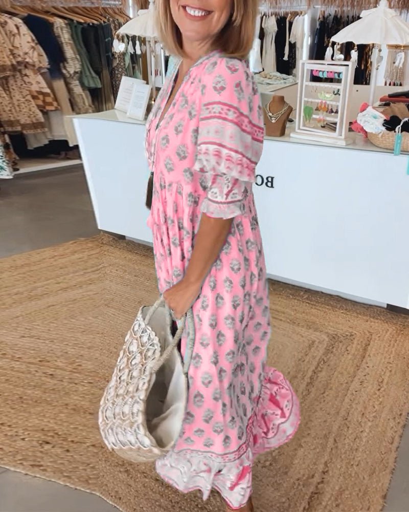 Aurelia™ | Stylowa sukienka boho