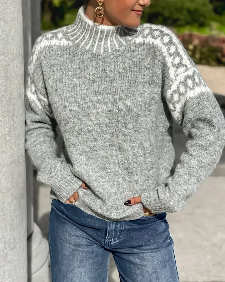 Elżbieta™ | Elegancki Sweter Przezroczysty
