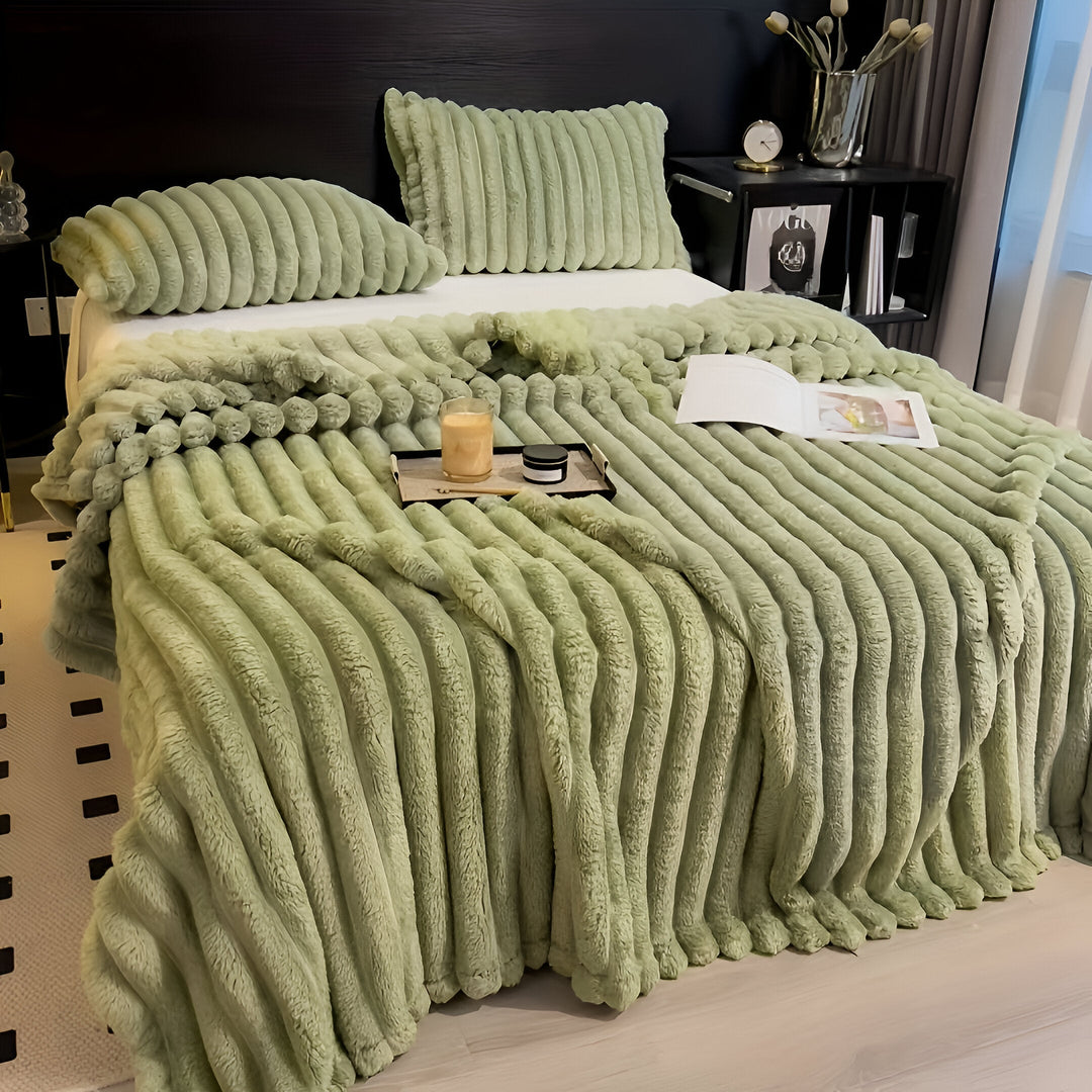 Wanda – Ciepły Koc Fleece z Flaneli