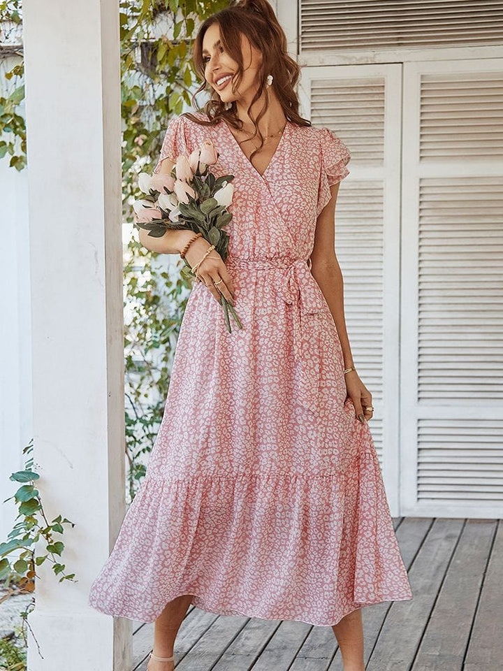 Eva™ | Elegancka sukienka w kwiaty