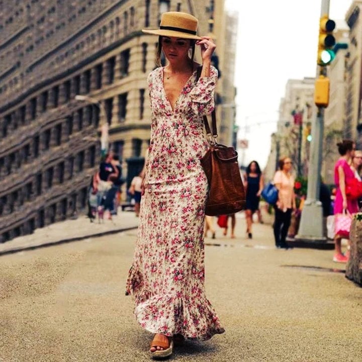Elina™ | Maxi sukienka w stylu Ibiza