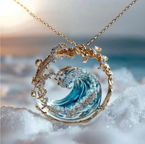 Aurelia | Delikatna pierścionek z inspiracją oceanem