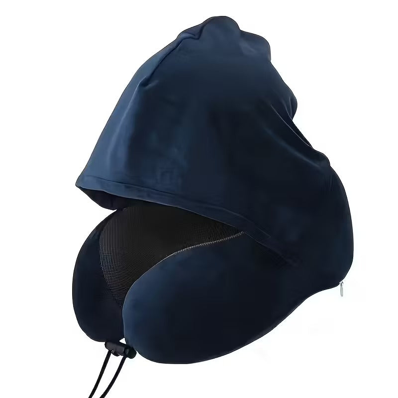 SleepNest™ | Poduszka podróżna z kapturem