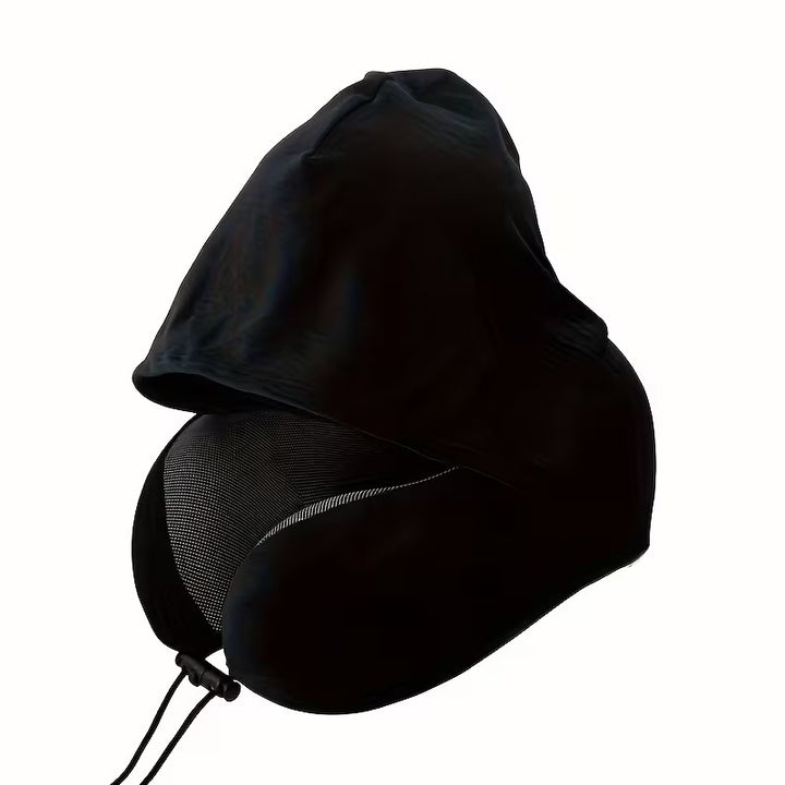 SleepNest™ | Poduszka podróżna z kapturem