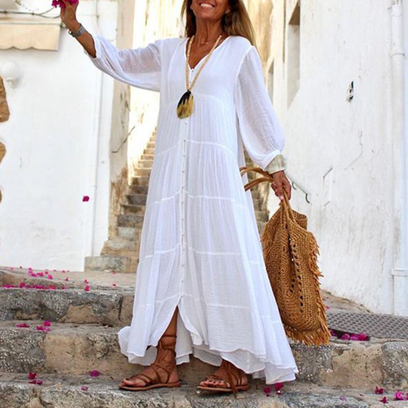 Isadora™ | Elegancka i wygodna sukienka boho