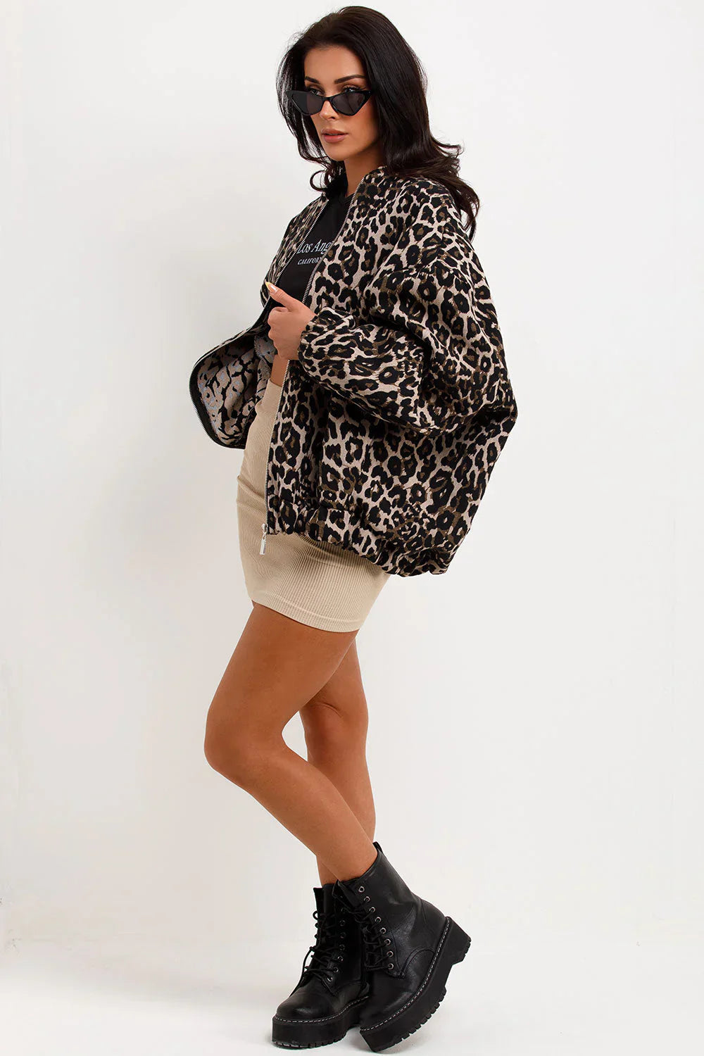 Karlijn™ | Kurtka Bomber w Lwiątko