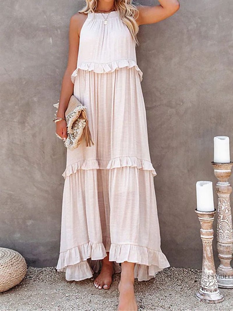 Martyna™ | Luźna letnia sukienka maxi