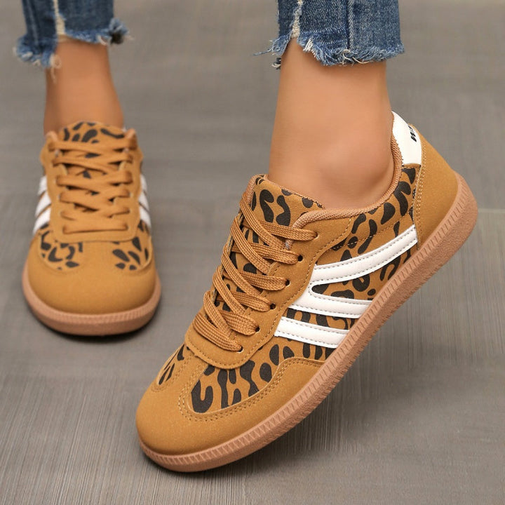 Stylowe damskie buty z okrągłym noskiem, antypoślizgowe, casualowe