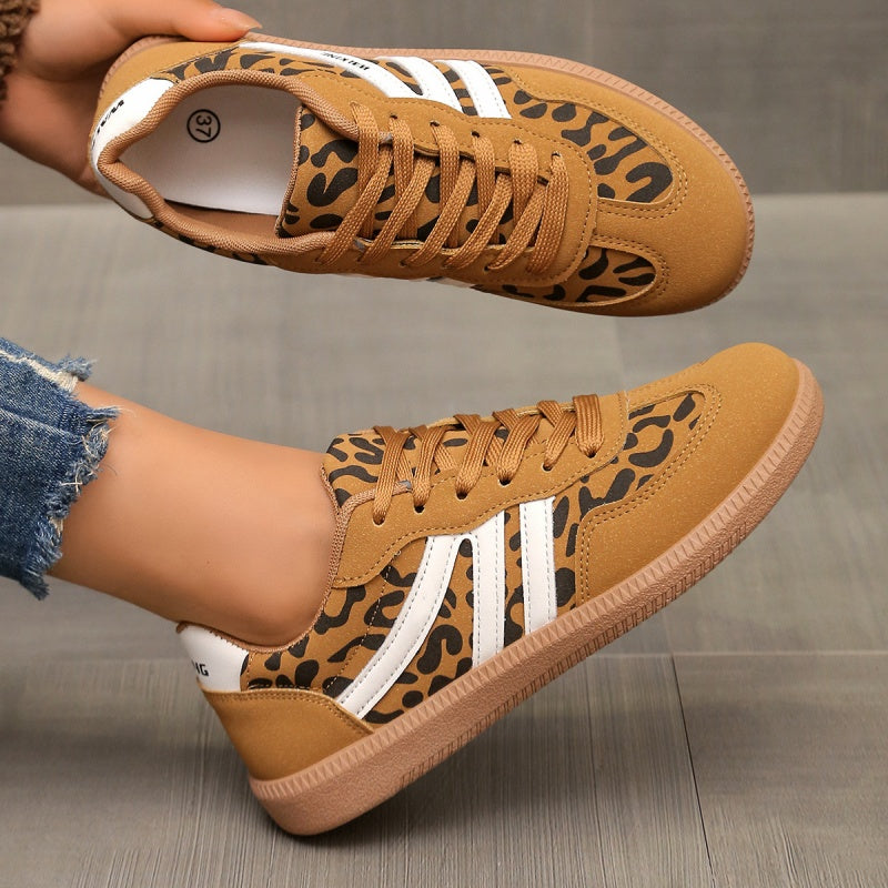 Stylowe damskie buty z okrągłym noskiem, antypoślizgowe, casualowe