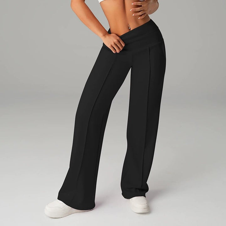 💗50% ZNIŻKI💕Damskie Spodnie Casual z Wysokim Stanem i Szerokimi Nogawkami