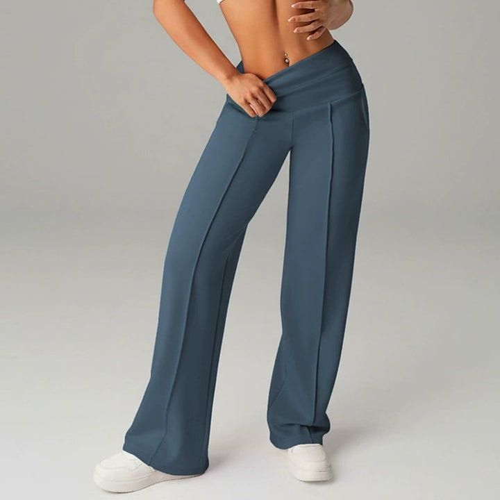 💗50% ZNIŻKI💕Damskie Spodnie Casual z Wysokim Stanem i Szerokimi Nogawkami
