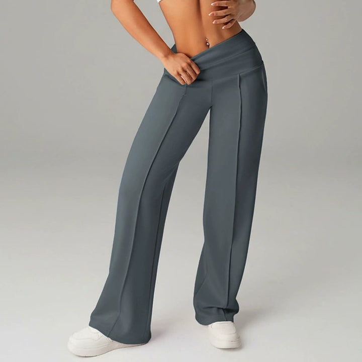 💗50% ZNIŻKI💕Damskie Spodnie Casual z Wysokim Stanem i Szerokimi Nogawkami