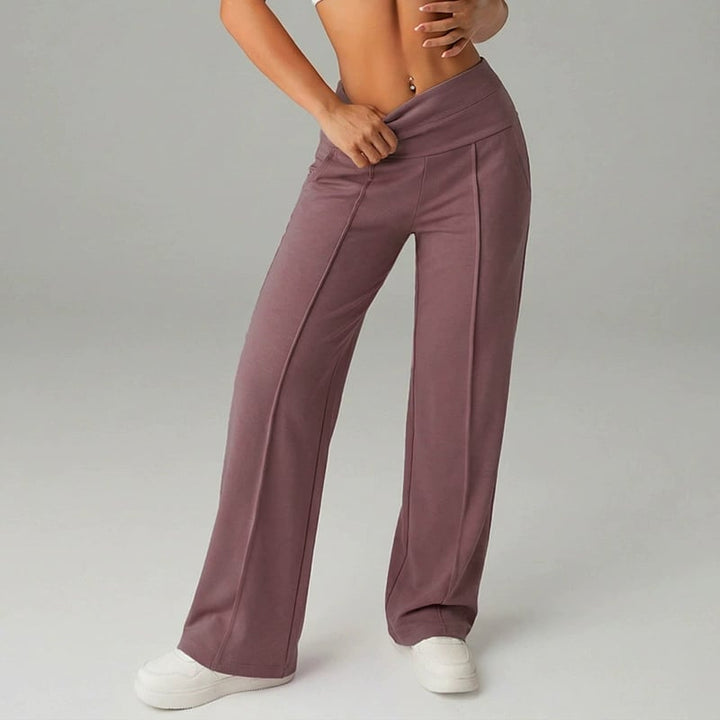 💗50% ZNIŻKI💕Damskie Spodnie Casual z Wysokim Stanem i Szerokimi Nogawkami