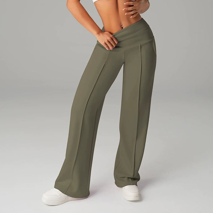 💗50% ZNIŻKI💕Damskie Spodnie Casual z Wysokim Stanem i Szerokimi Nogawkami