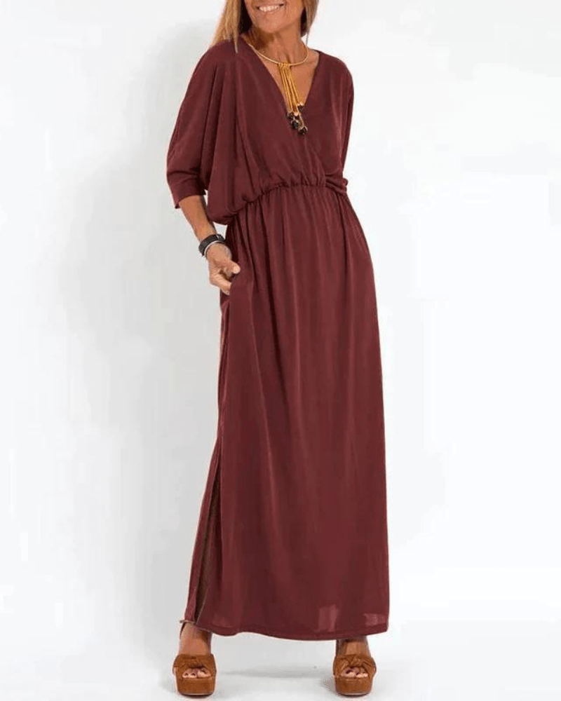 Wera™ | Elegancka i wygodna sukienka maxi na lato